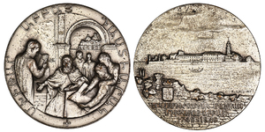 ANRO-1725 200th Anniversary Commemorative Medal of Abbot Mekhitar’s Passing 1749-1949 (Venice, 1949) - White Metal Medal.jpg